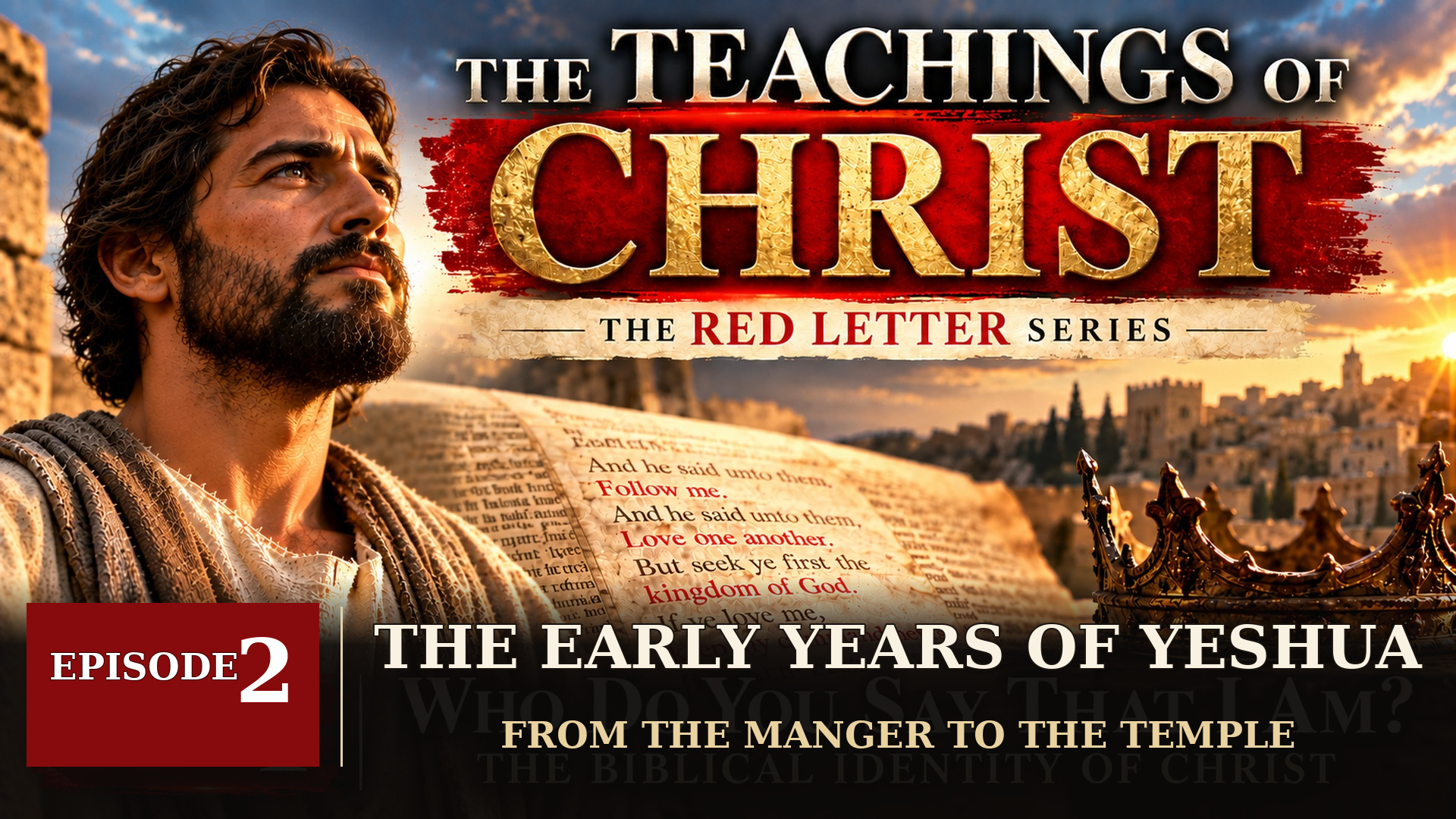 The Teachings of Christ, Episode 2: The Early Years of Yeshua — From the Manger to the Temple